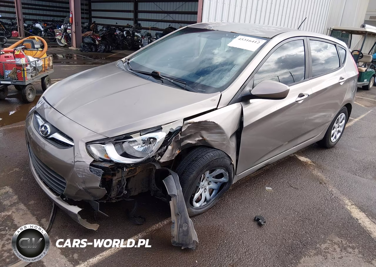 2014 Hyundai Accent Gs VIN:KMHCT5AE4EU181420 - 2