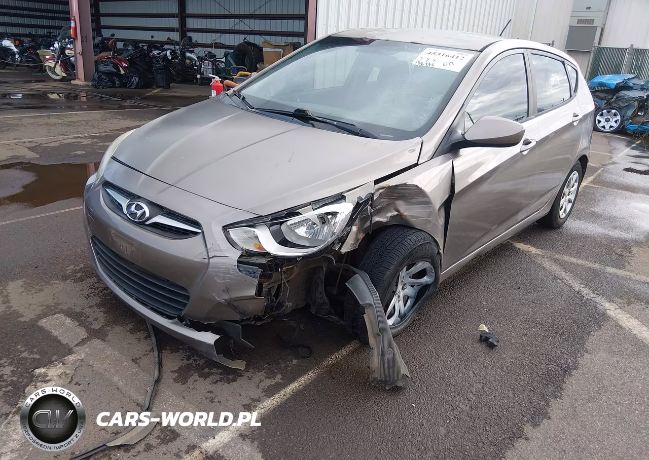 2014 Hyundai Accent Gs VIN:KMHCT5AE4EU181420 - 6