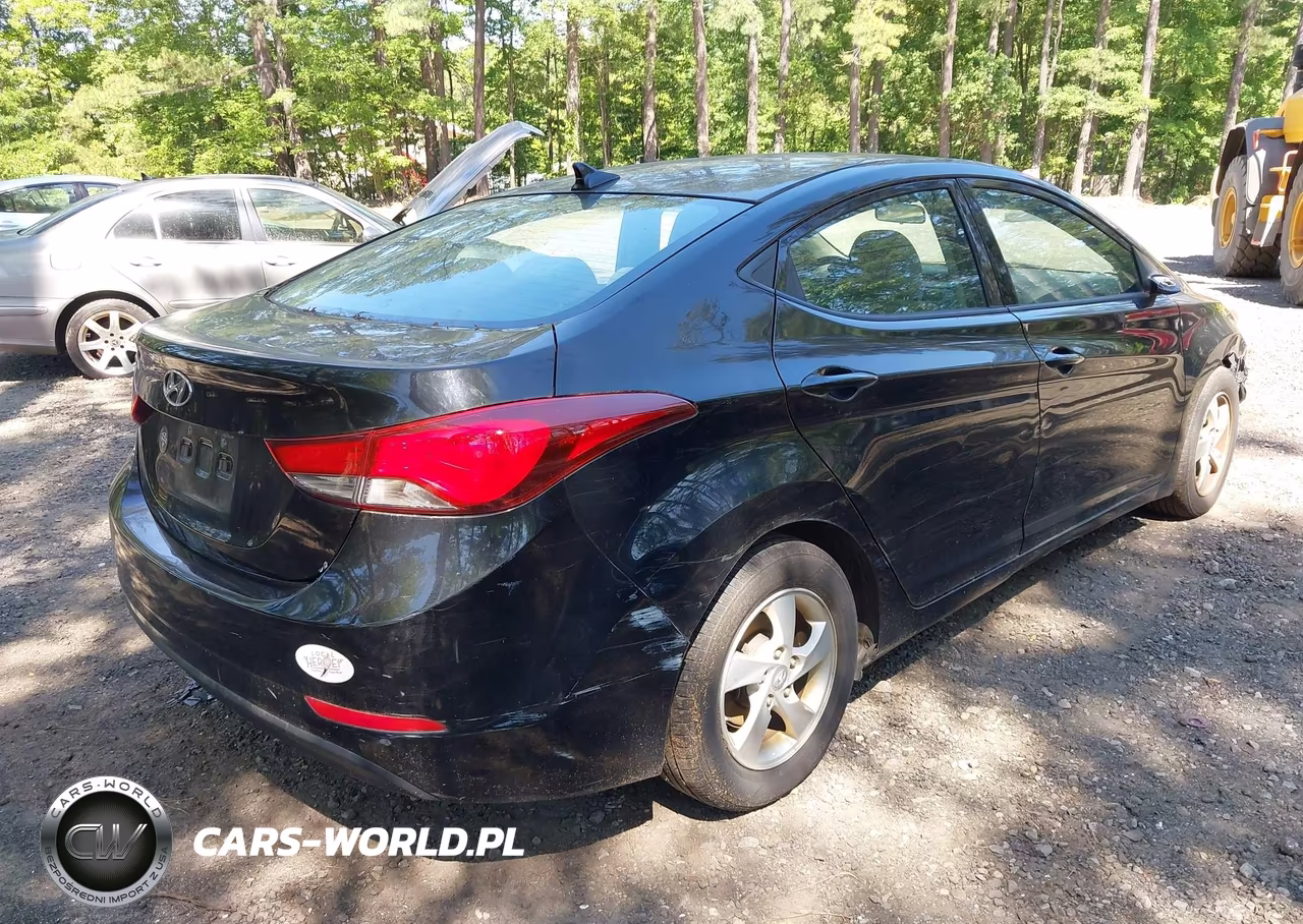2014 Hyundai Elantra Se VIN:KMHDH4AE7EU218699 - 4