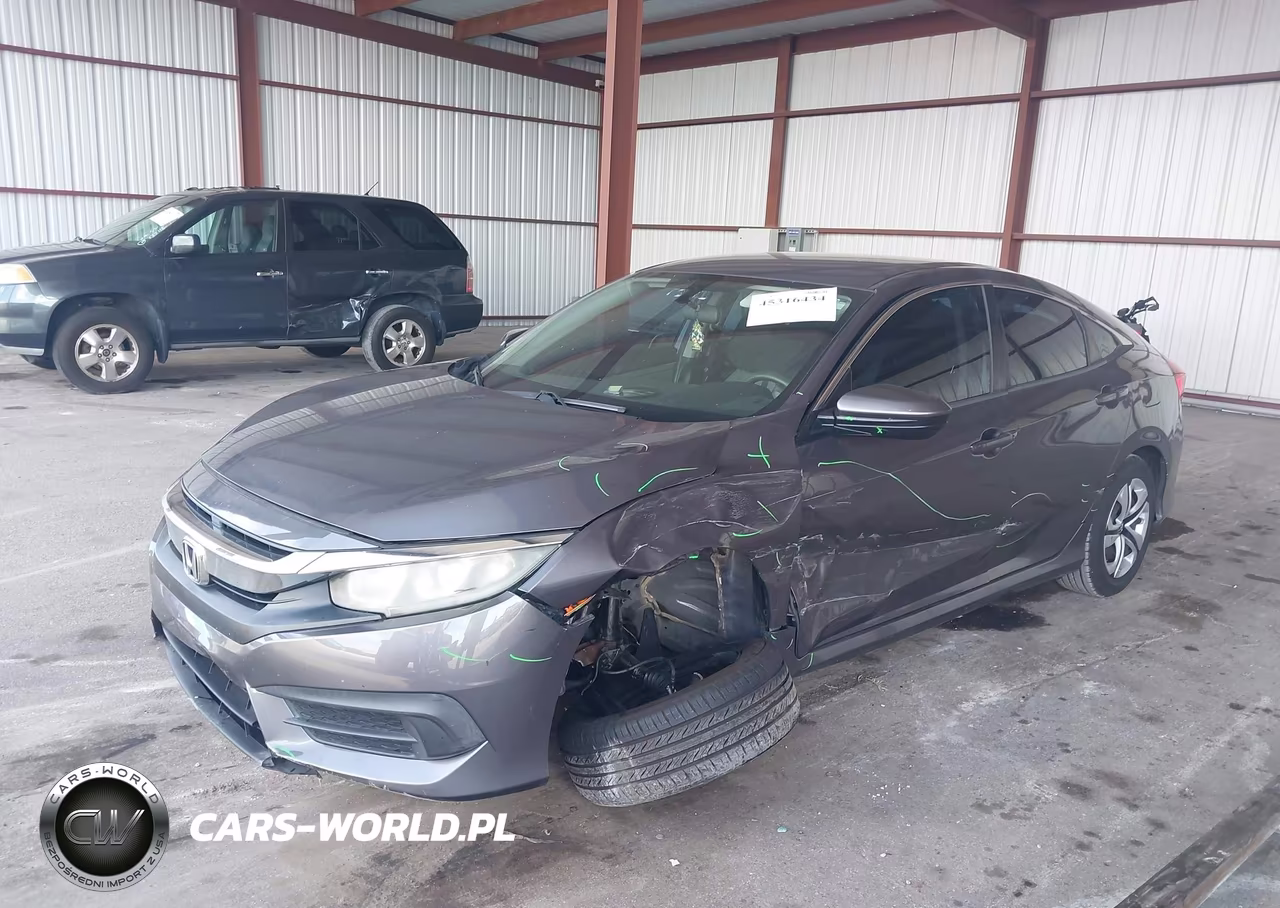 2018 Honda Civic Lx VIN:19XFC2F54JE018252 - 2