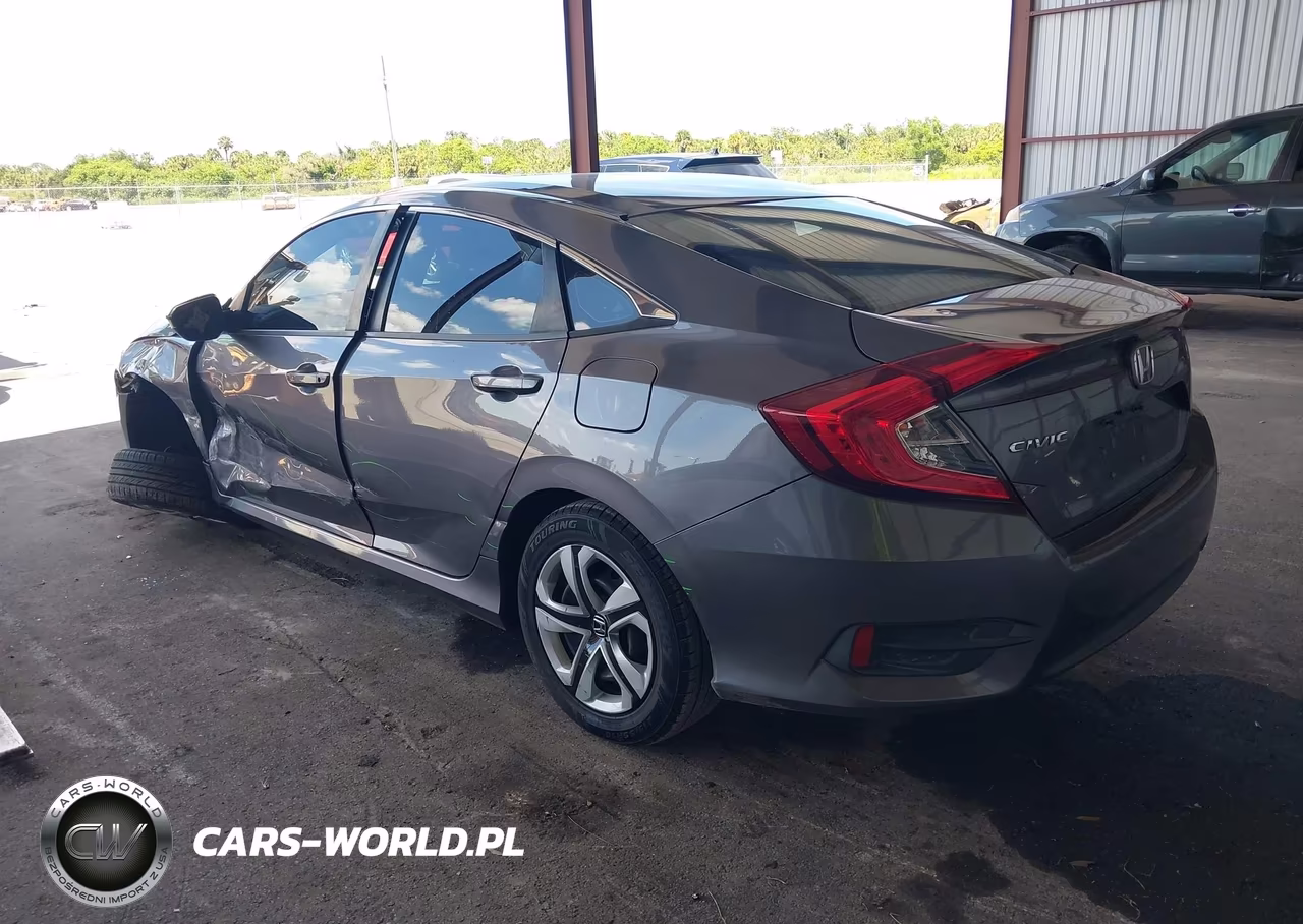 2018 Honda Civic Lx VIN:19XFC2F54JE018252 - 3