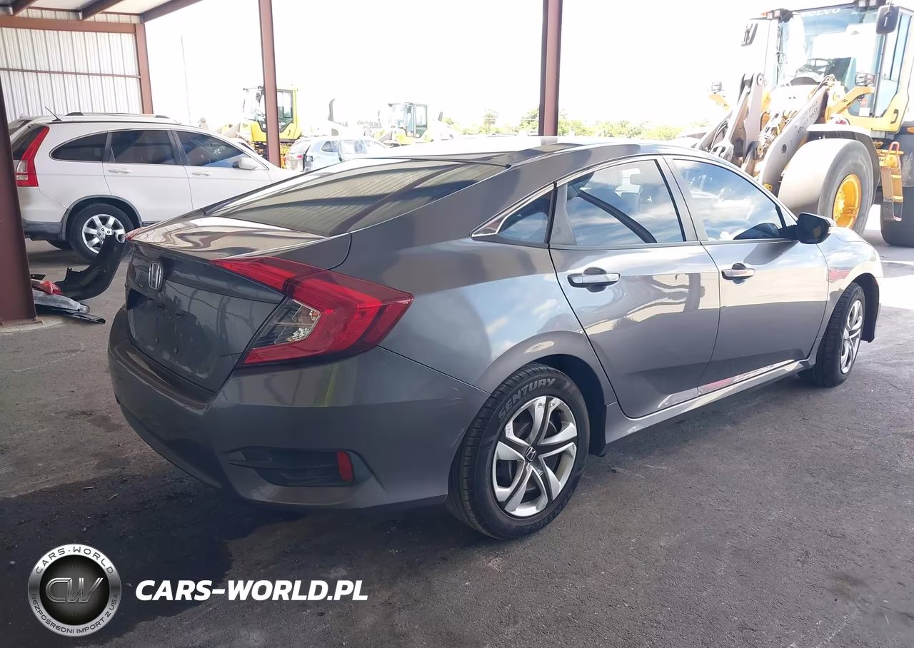 2018 Honda Civic Lx VIN:19XFC2F54JE018252 - 4