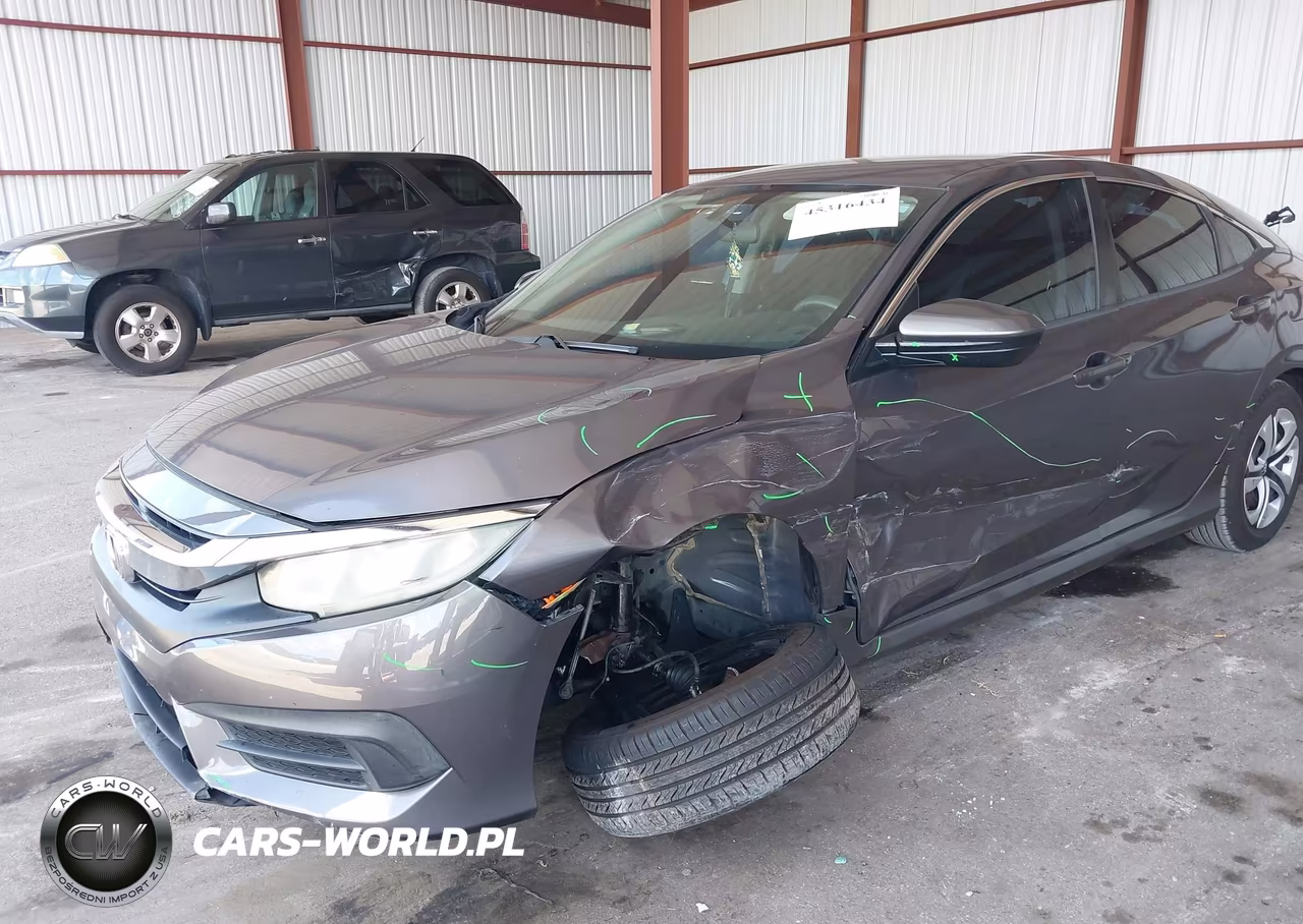 2018 Honda Civic Lx VIN:19XFC2F54JE018252 - 6