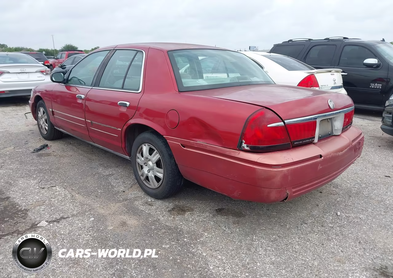 2001 Mercury Grand Marquis Gs VIN:2MEFM74W91X603701 - 3