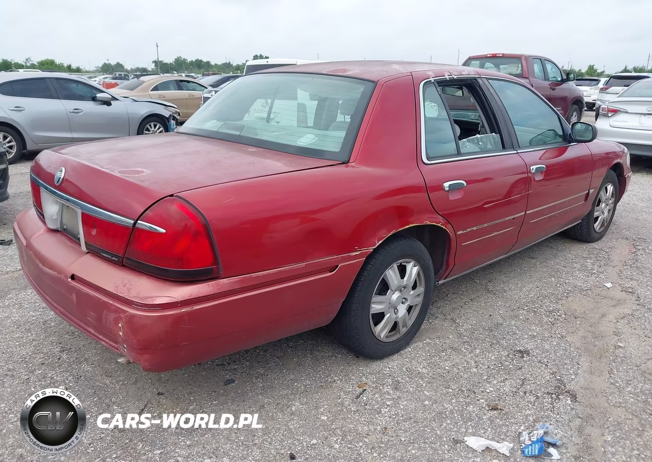 2001 Mercury Grand Marquis Gs VIN:2MEFM74W91X603701 - 4