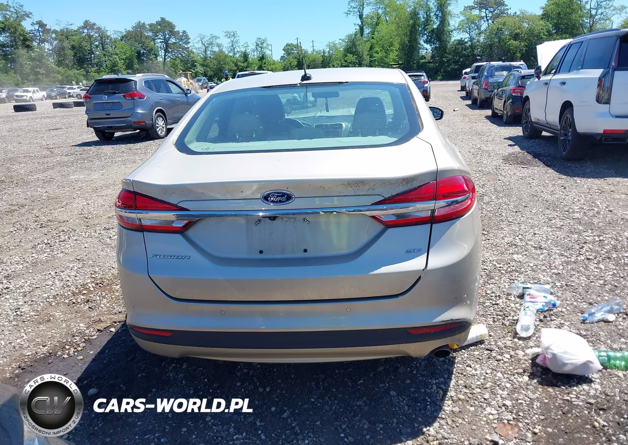 2017 Ford Fusion Se VIN:3FA6P0H73HR106838 - 16