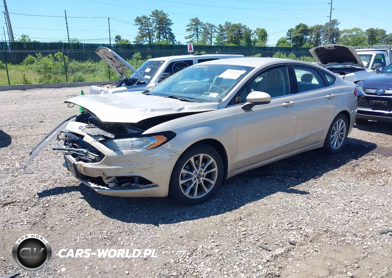 2017 Ford Fusion Se VIN:3FA6P0H73HR106838 - 2