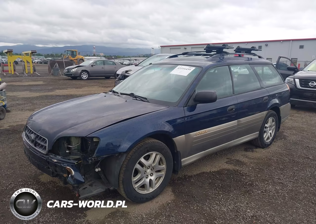 2003 Subaru Outback VIN:4S3BH675737652647 - 2