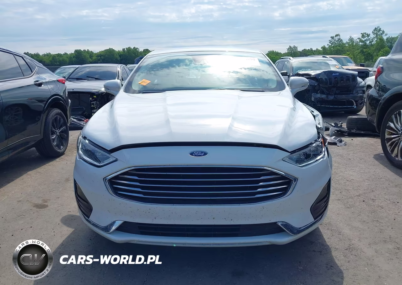 2019 Ford Fusion Hybrid Sel VIN:3FA6P0MU2KR118126 - 12