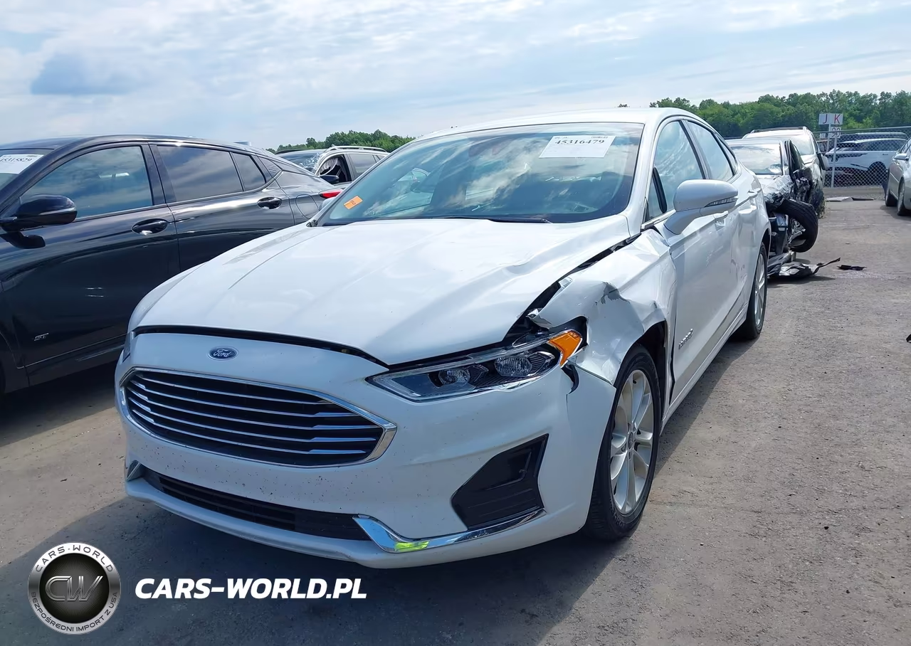 2019 Ford Fusion Hybrid Sel VIN:3FA6P0MU2KR118126 - 2