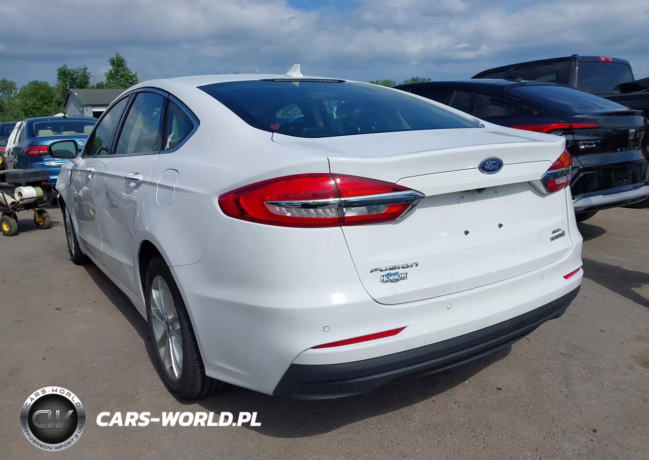 2019 Ford Fusion Hybrid Sel VIN:3FA6P0MU2KR118126 - 3