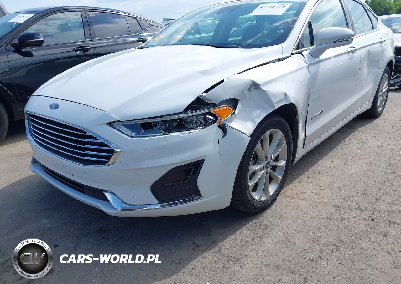 2019 Ford Fusion Hybrid Sel VIN:3FA6P0MU2KR118126 - 6