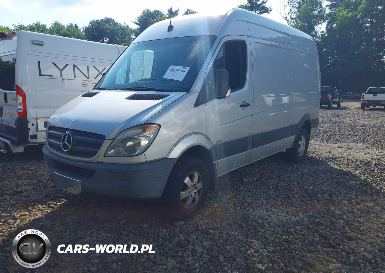 2012 Mercedes-Benz Sprinter Cargo Vans Normal Roof VIN:WD3PE7CC0C5707390 - 2