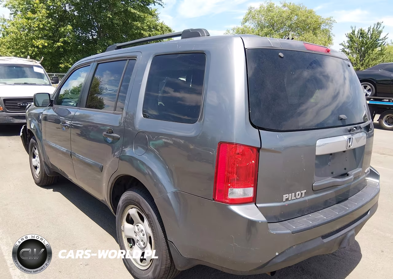 2012 Honda Pilot Lx VIN:5FNYF4H22CB085900 - 3