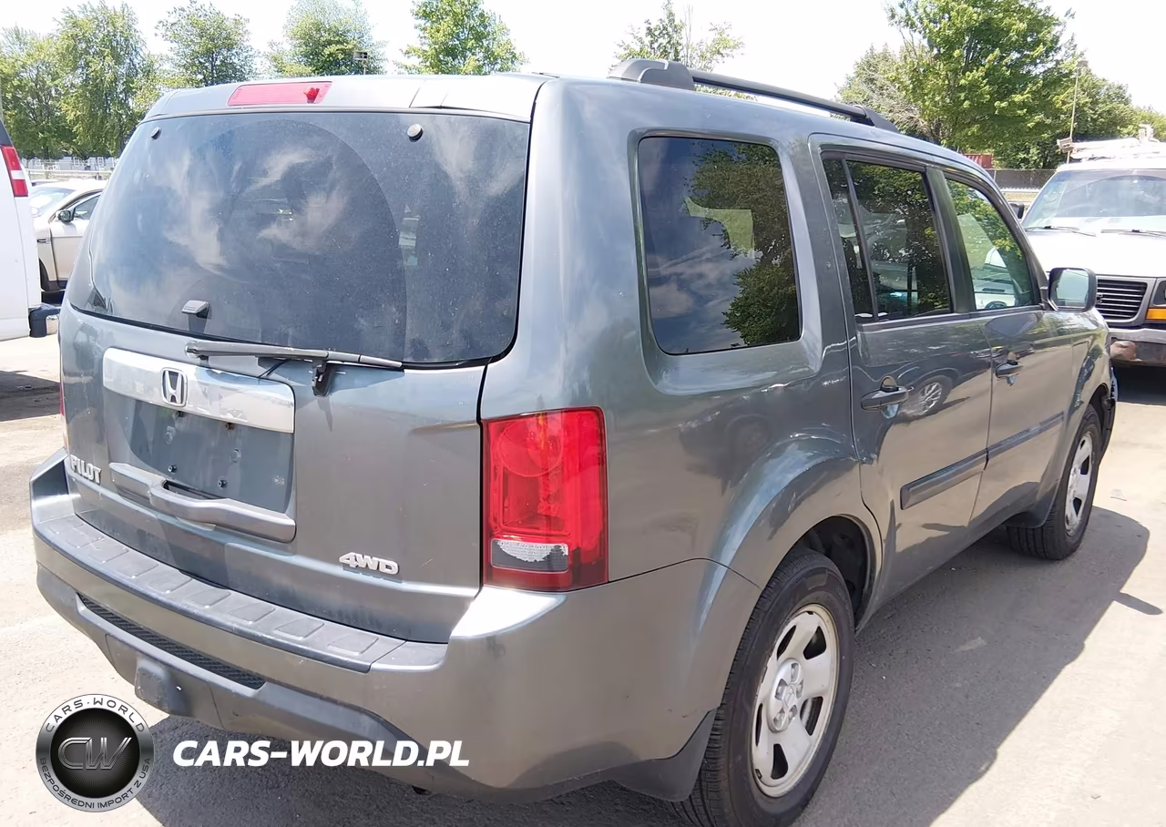 2012 Honda Pilot Lx VIN:5FNYF4H22CB085900 - 4