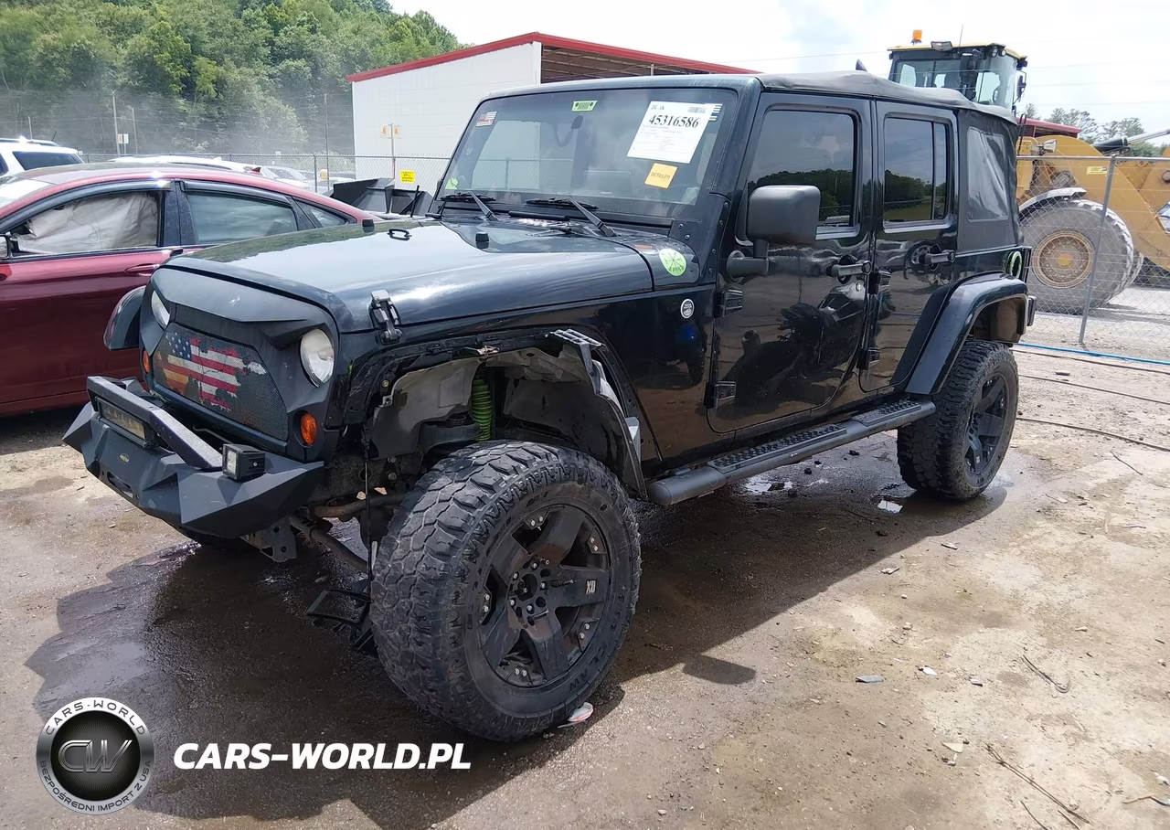 2012 Jeep Wrangler Unlimited Sport VIN:1C4BJWDG8CL208470 - 2