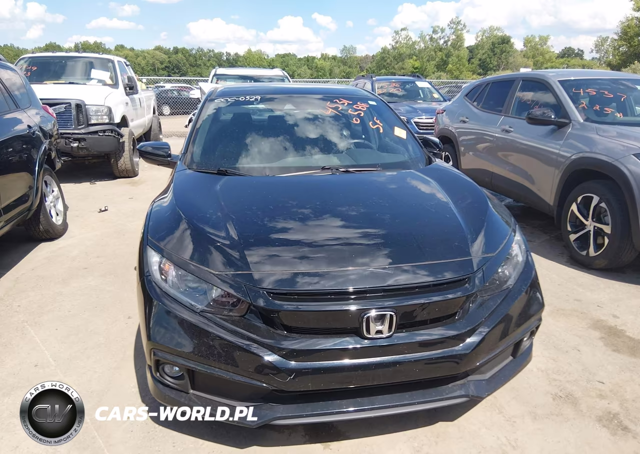 2019 Honda Civic Sport VIN:2HGFC2F84KH503198 - 13