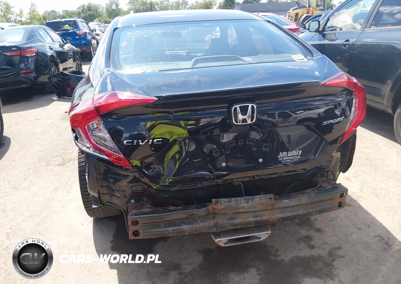 2019 Honda Civic Sport VIN:2HGFC2F84KH503198 - 17