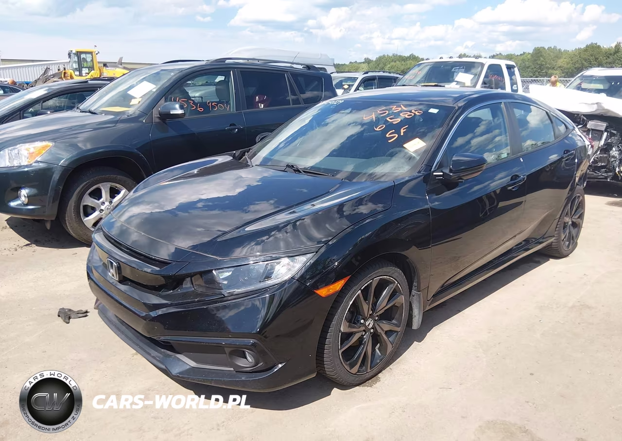 2019 Honda Civic Sport VIN:2HGFC2F84KH503198 - 2