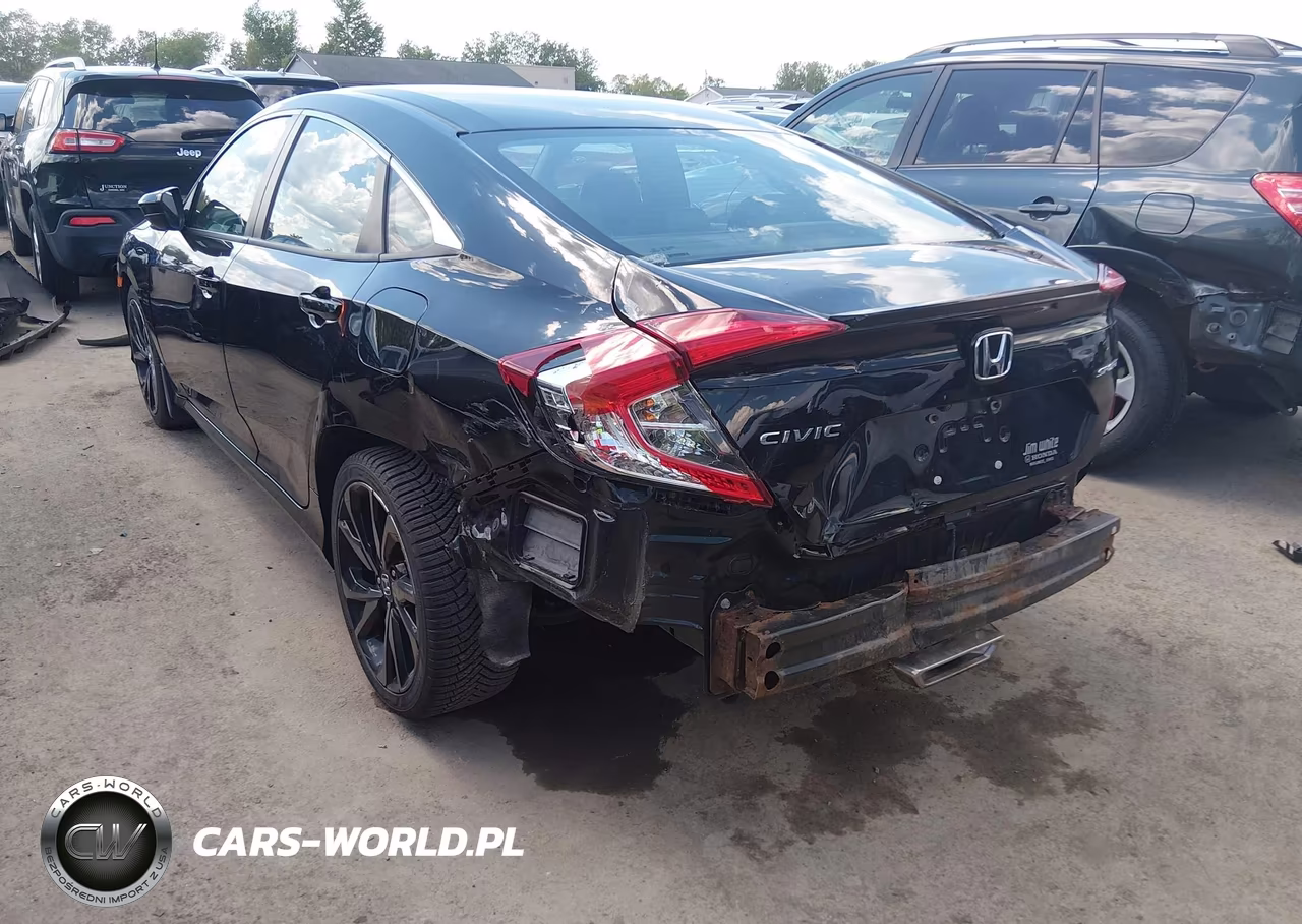 2019 Honda Civic Sport VIN:2HGFC2F84KH503198 - 6