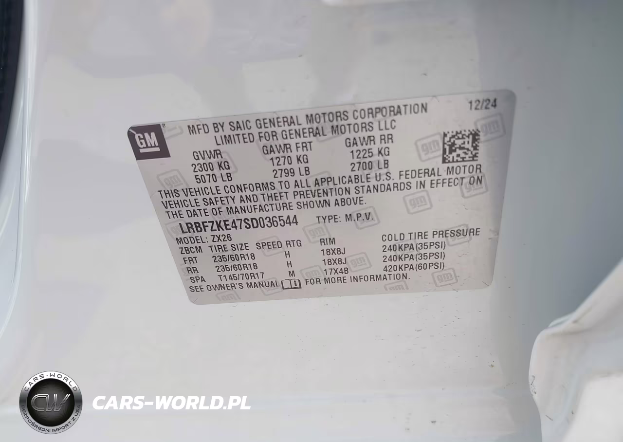 2025 Buick Envision Preferred Awd VIN:LRBFZKE47SD036544 - 9