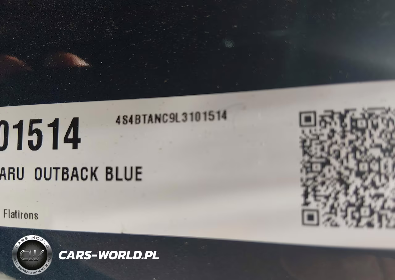 2020 Subaru Outback Limited VIN:4S4BTANC9L3101514 - 9