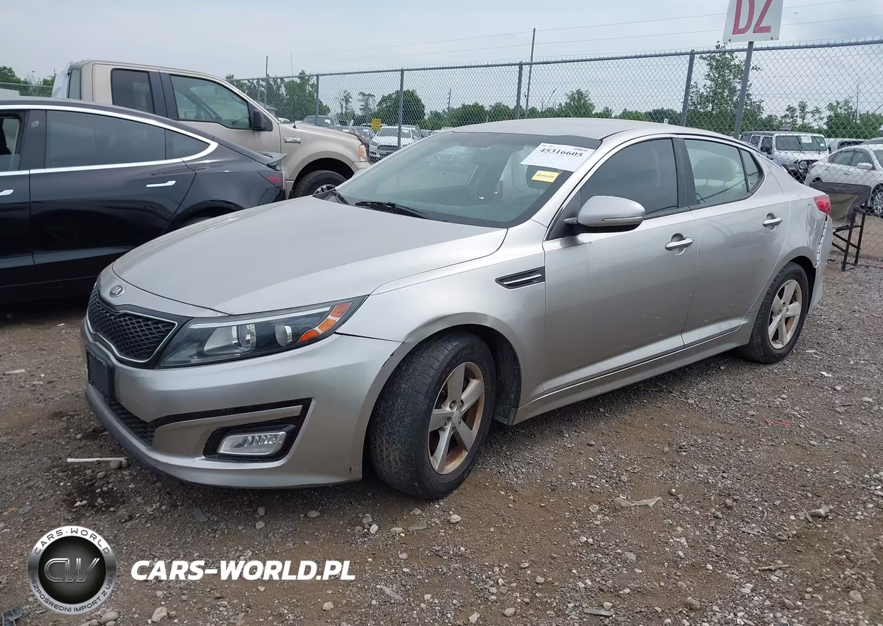 2014 Kia Optima Lx VIN:KNAGM4A75E5519350 - 2