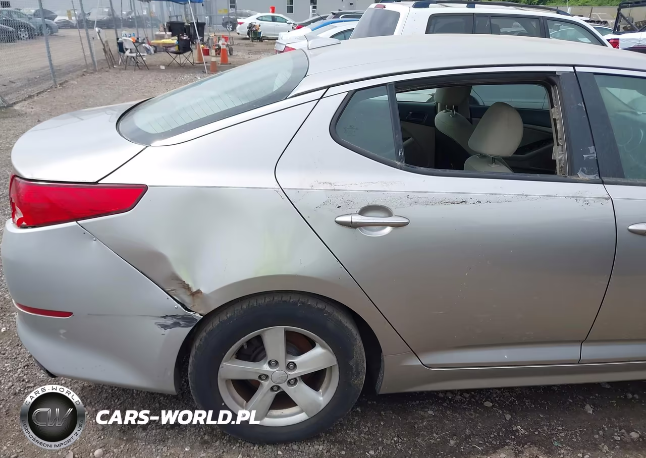 2014 Kia Optima Lx VIN:KNAGM4A75E5519350 - 6