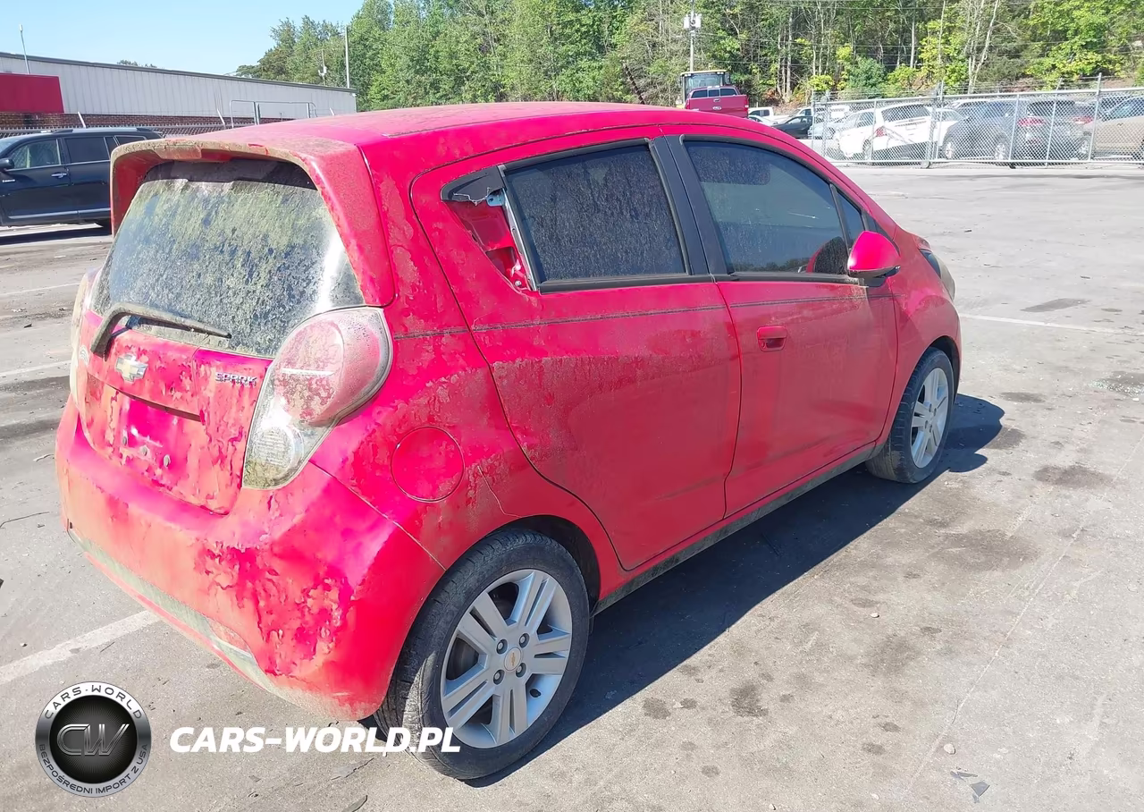 2013 Chevrolet Spark Ls Manual VIN:KL8CA6S93DC566448 - 4