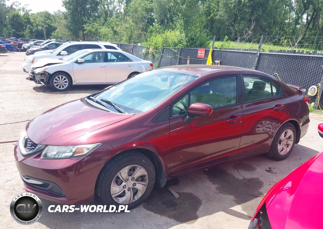 2015 Honda Civic Lx VIN:19XFB2F50FE011390 - 14