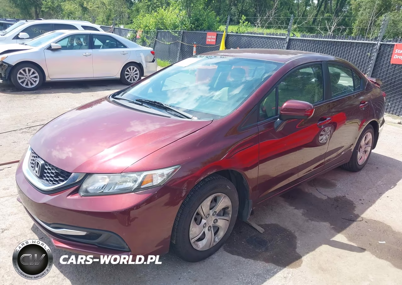 2015 Honda Civic Lx VIN:19XFB2F50FE011390 - 2