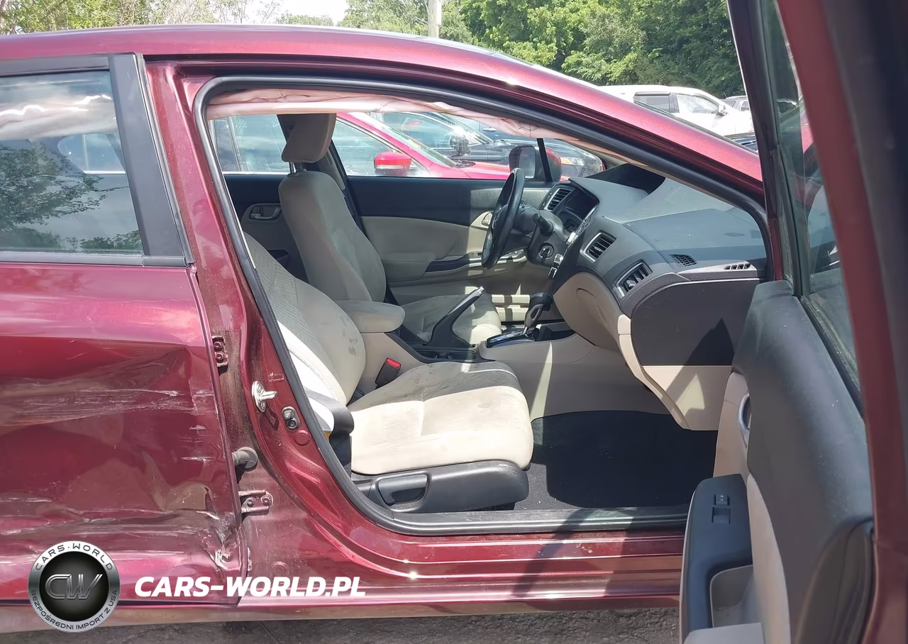2015 Honda Civic Lx VIN:19XFB2F50FE011390 - 5