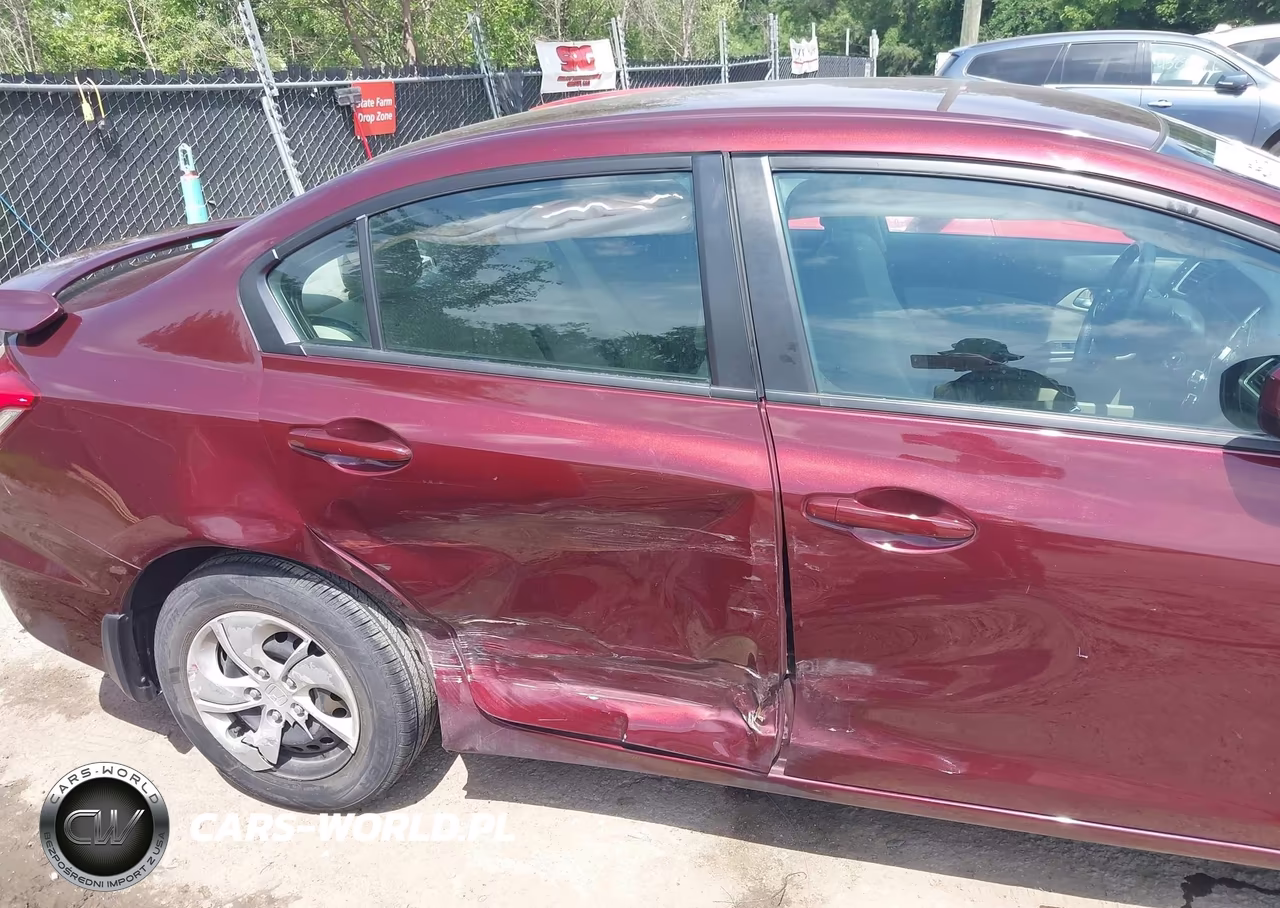 2015 Honda Civic Lx VIN:19XFB2F50FE011390 - 6