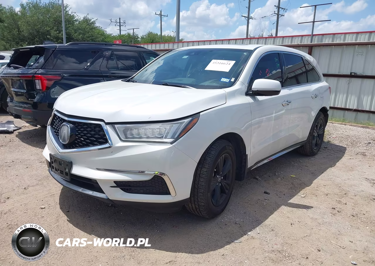 2020 Acura Mdx Standard VIN:5J8YD3H3XLL009333 - 2