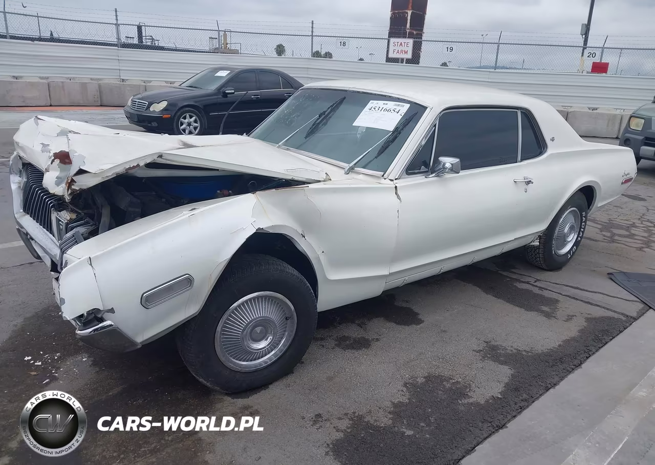 1968 Mercury Cougar VIN:0000008F93F590213 - 2