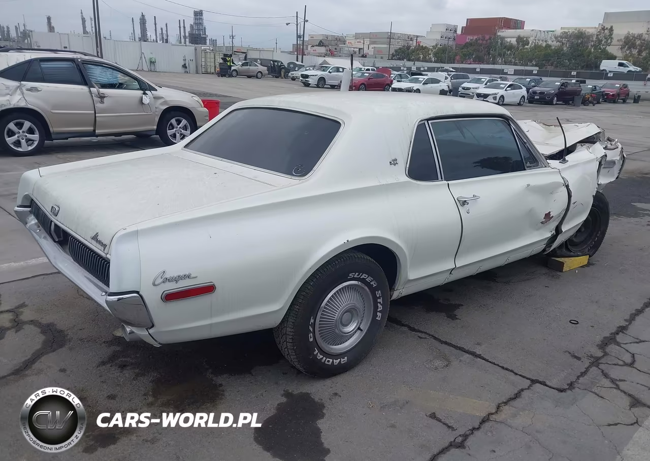1968 Mercury Cougar VIN:0000008F93F590213 - 4