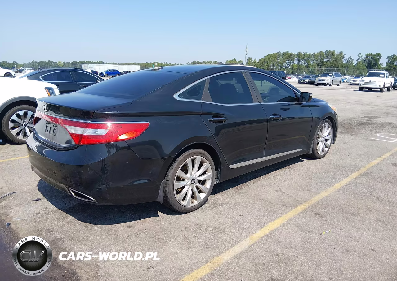 2012 Hyundai Azera VIN:KMHFH4JG4CA177747 - 4