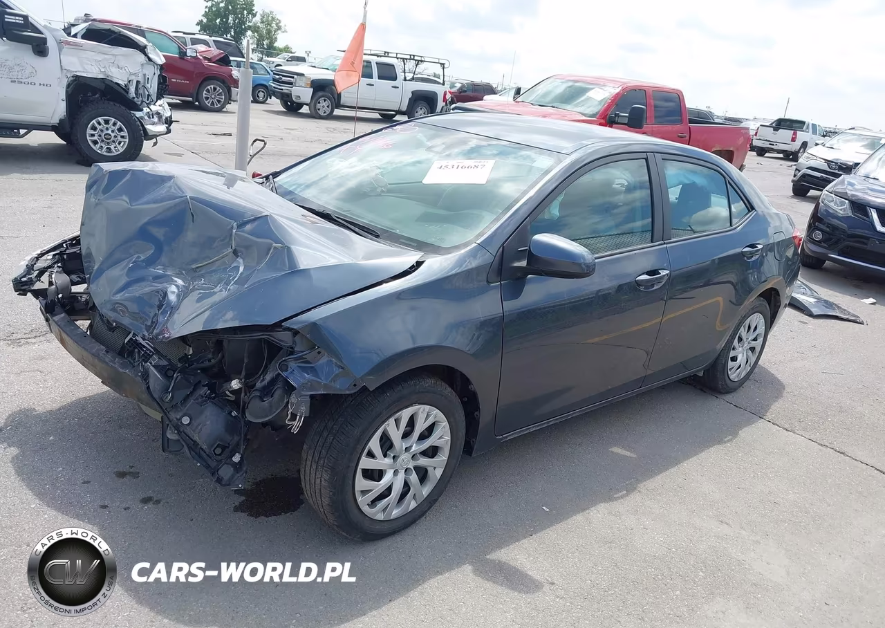2018 Toyota Corolla Le VIN:5YFBURHE5JP850957 - 2