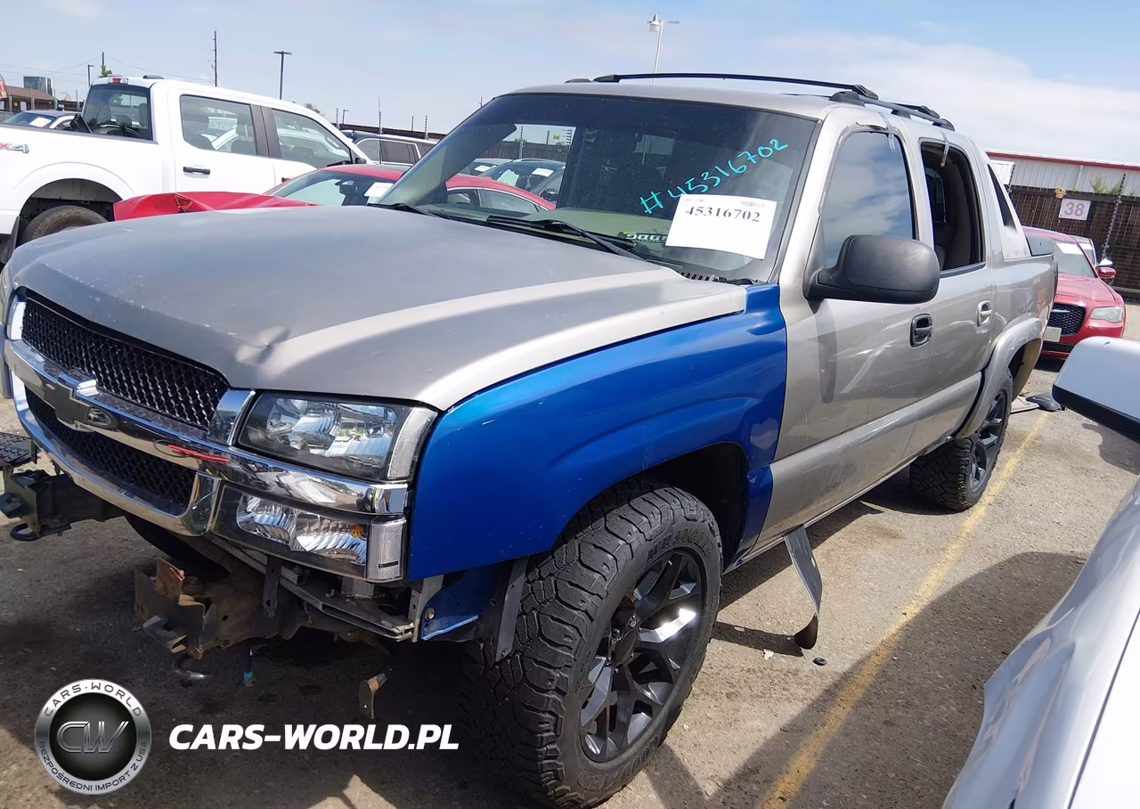 2003 Chevrolet Avalanche 1500 VIN:3GNEC13T63G315899 - 2