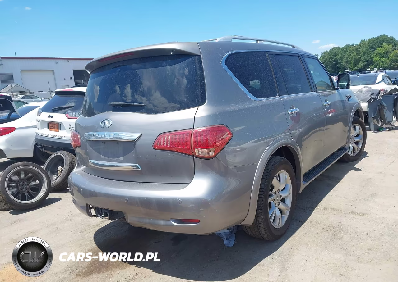 2013 Infiniti Qx56 VIN:JN8AZ2NC0D9350405 - 4