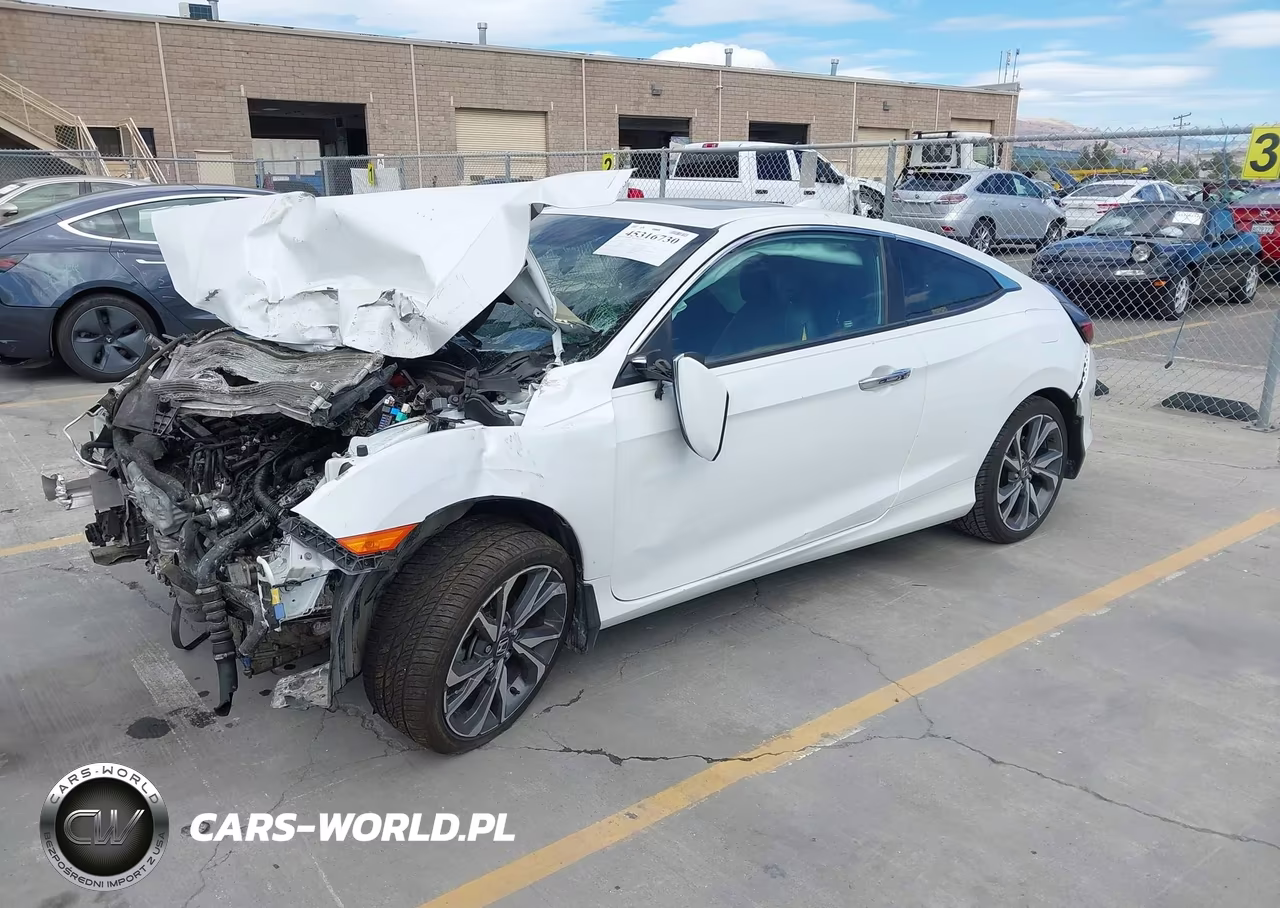 2020 Honda Civic Touring VIN:2HGFC3B90LH353239 - 2