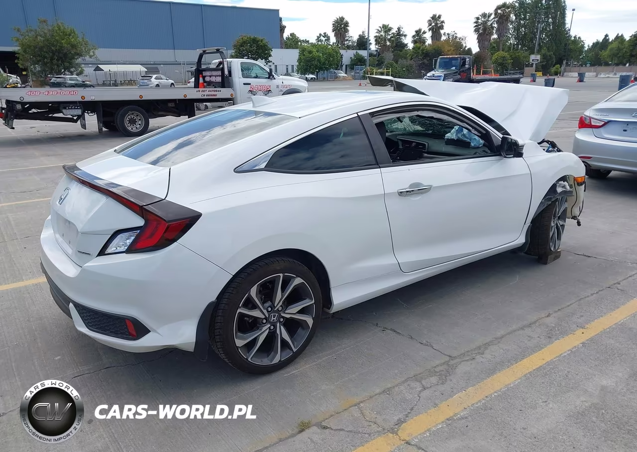 2020 Honda Civic Touring VIN:2HGFC3B90LH353239 - 4