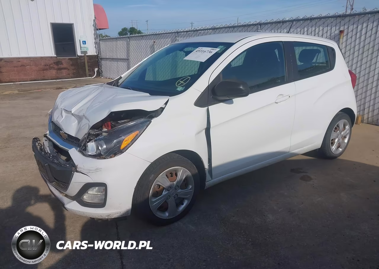2019 Chevrolet Spark Ls Cvt VIN:KL8CB6SA9KC736185 - 2
