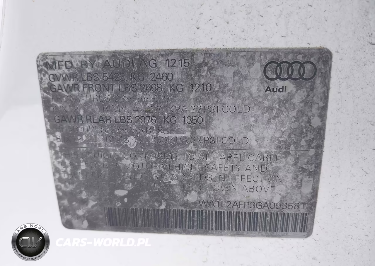 2016 Audi Q5 2.0T Premium VIN:WA1L2AFP3GA093581 - 9