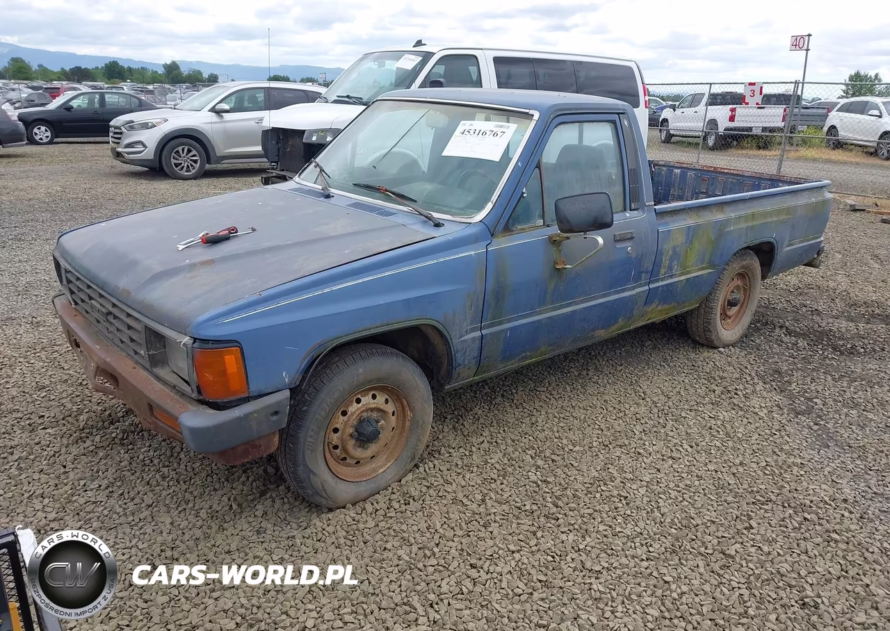 1985 Toyota Pickup 1-2 Ton Rn55 Dlx VIN:JT4RN55D9F0109650 - 2