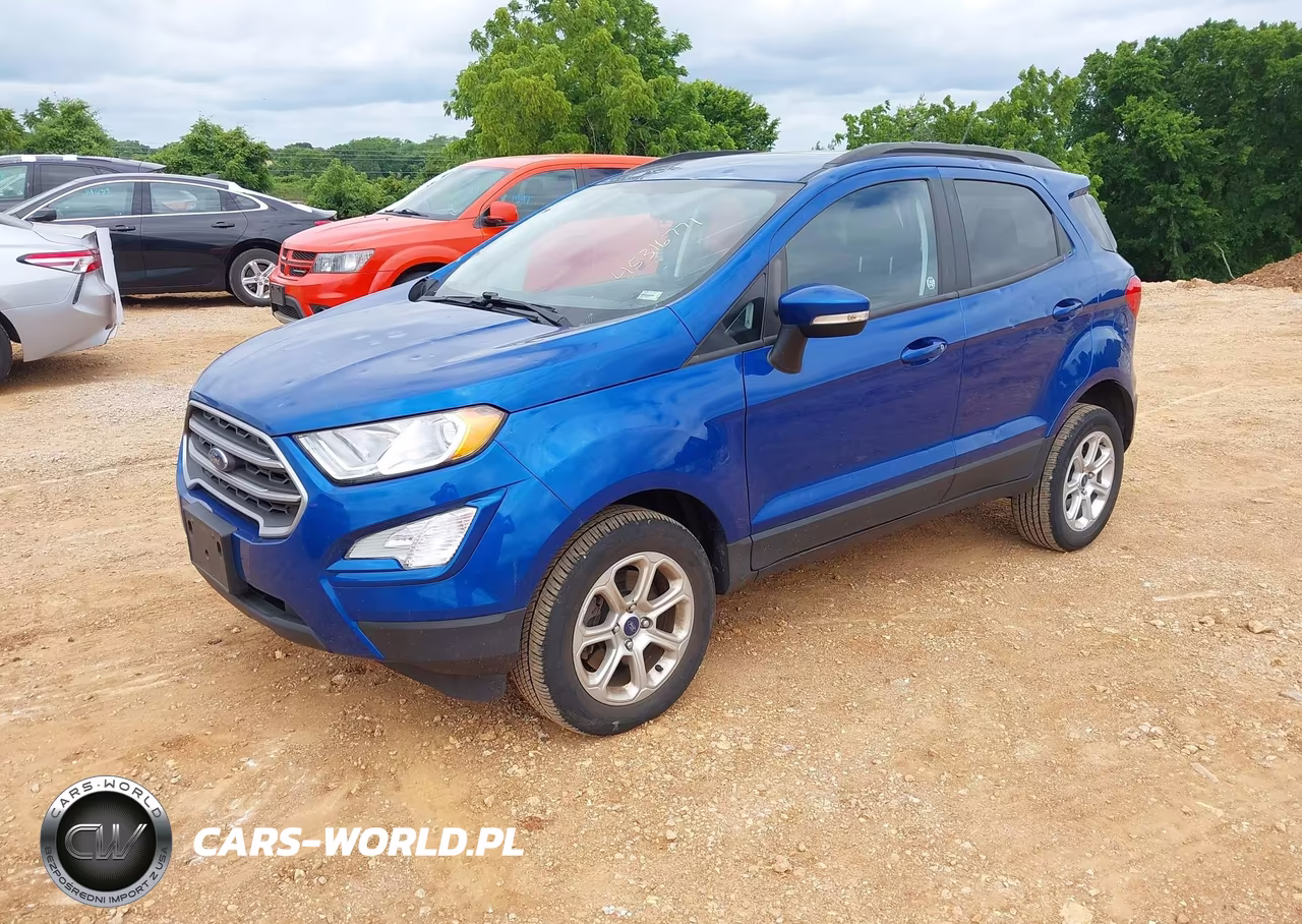 2022 Ford Ecosport Se VIN:MAJ6S3GL2NC465509 - 2