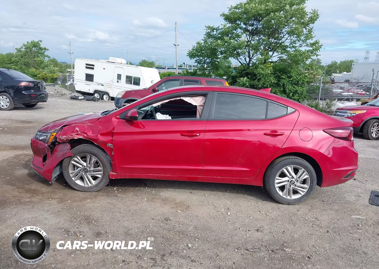 2019 Hyundai Elantra Sel VIN:5NPD84LF2KH415201 - 14