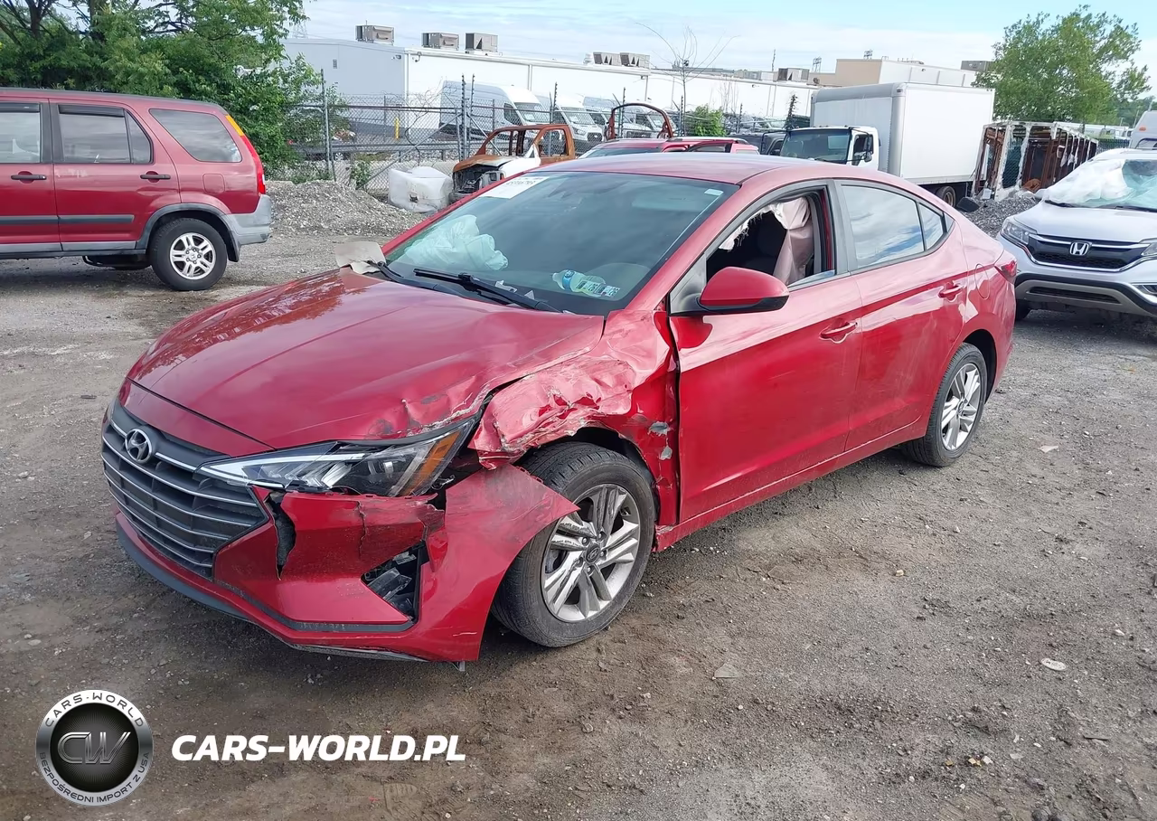 2019 Hyundai Elantra Sel VIN:5NPD84LF2KH415201 - 2