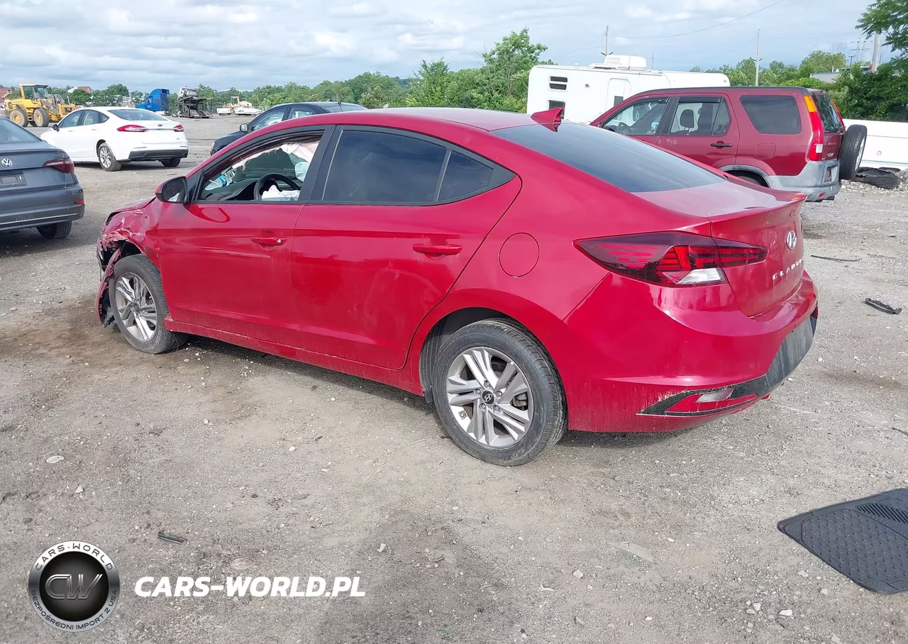 2019 Hyundai Elantra Sel VIN:5NPD84LF2KH415201 - 3
