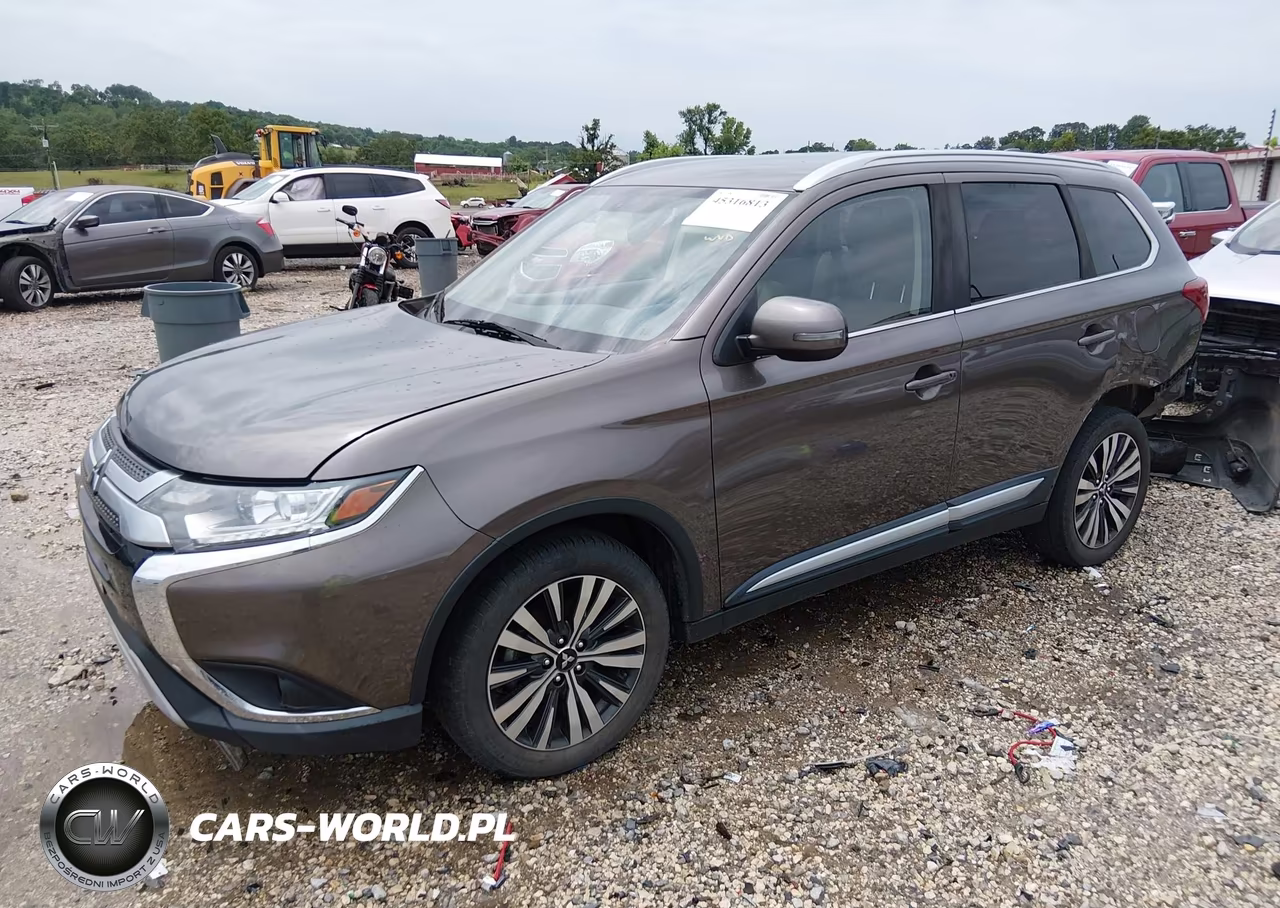 2019 Mitsubishi Outlander Sel VIN:JA4AD3A33KZ009044 - 2